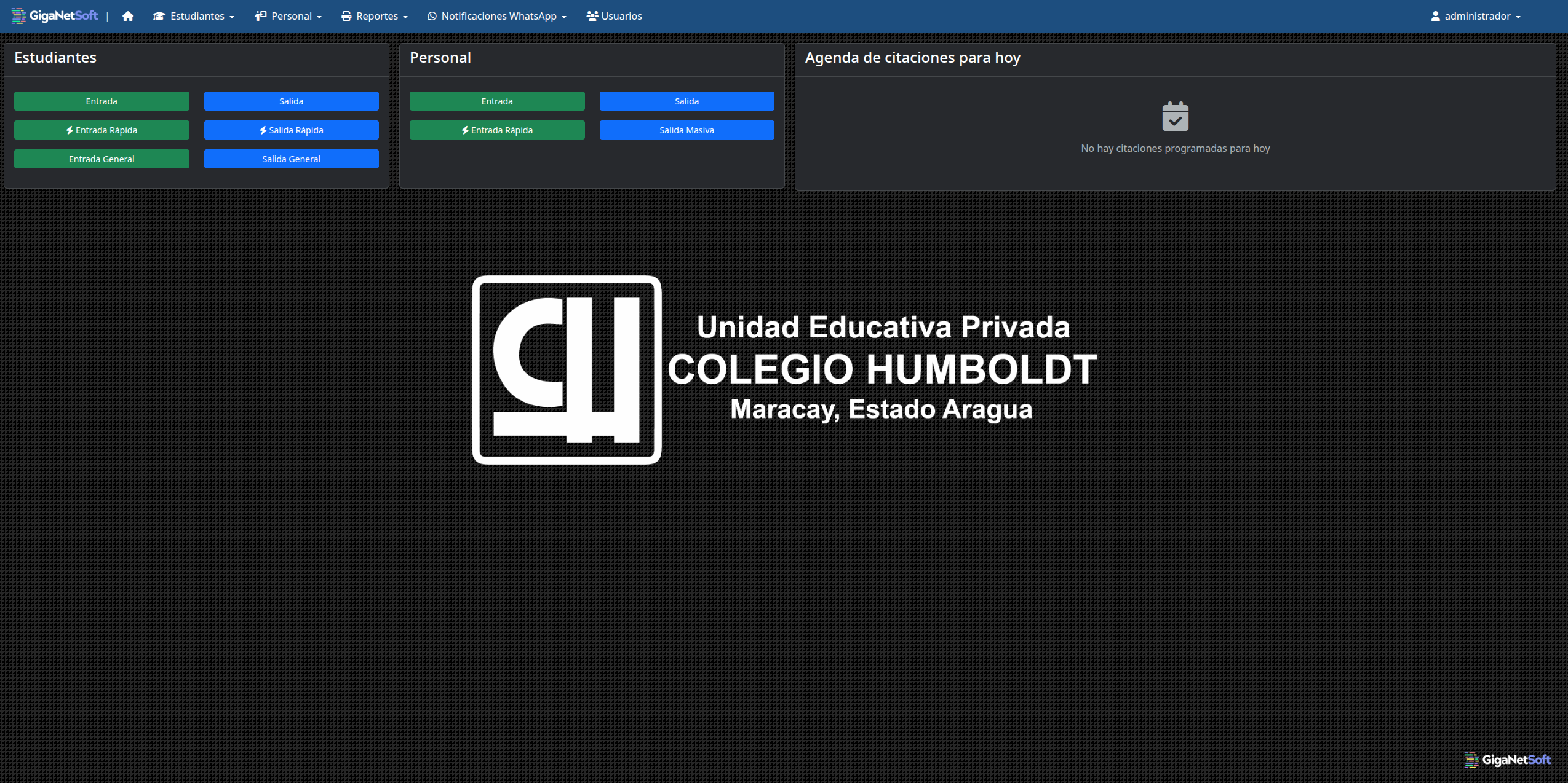 Colegio Humboldt - Control de Acceso